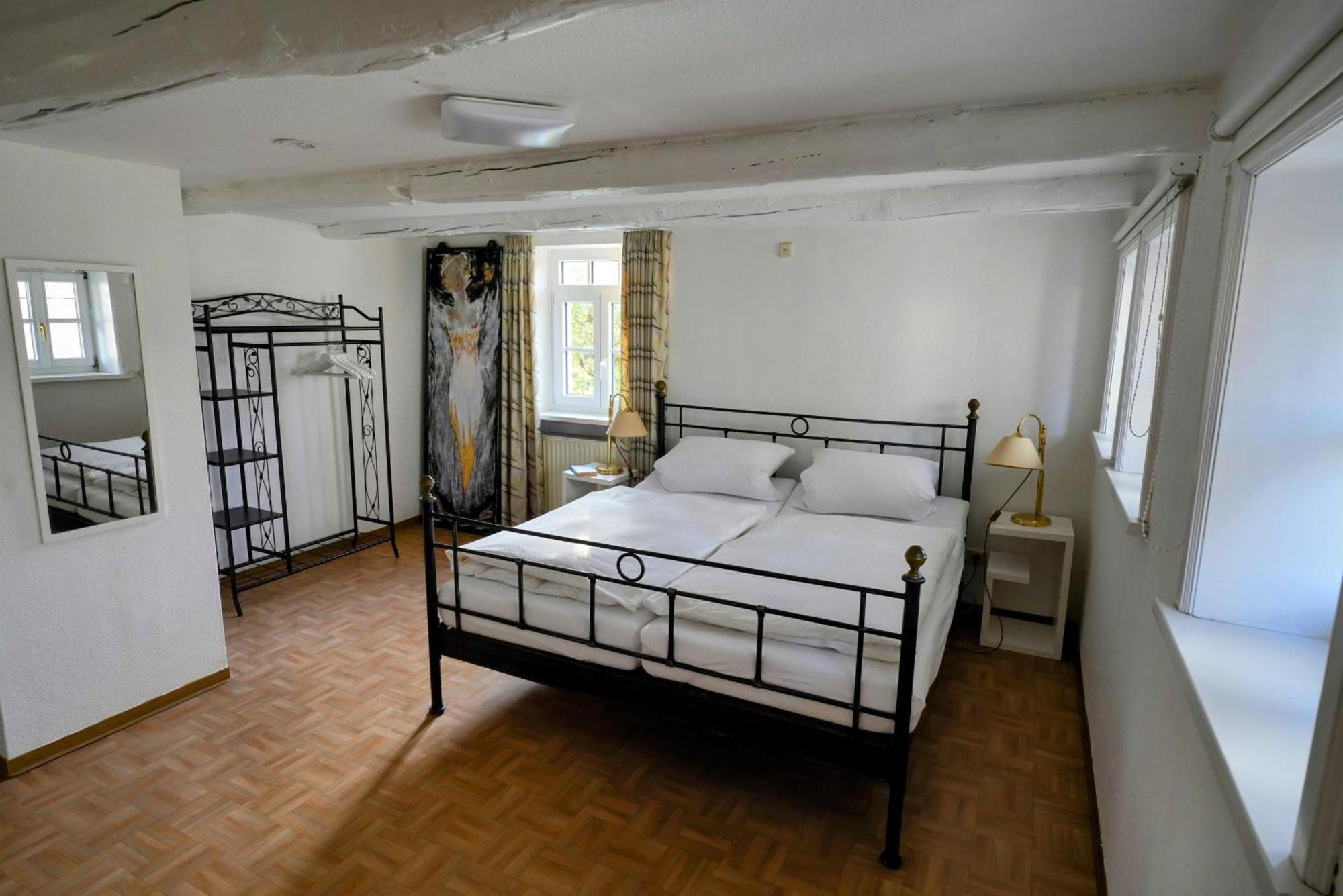 Lügde Ferienhaus Altes Wirtshaus מראה חיצוני תמונה